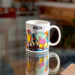 Vintage 1989 Florida Mug "Rich"